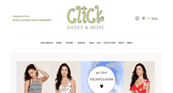 Desktop Screenshot of clickshoes.net